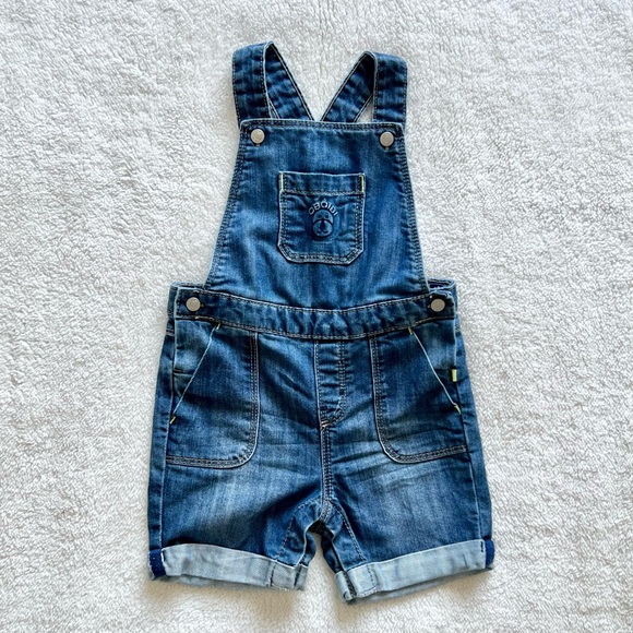 Obaibi Denim Short Overalls - Picture 3 of 14